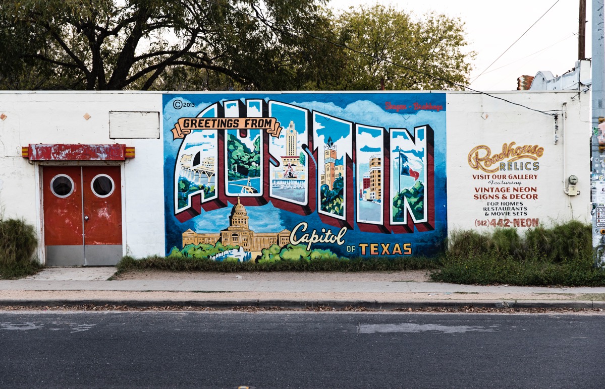 Austin, Texas sign