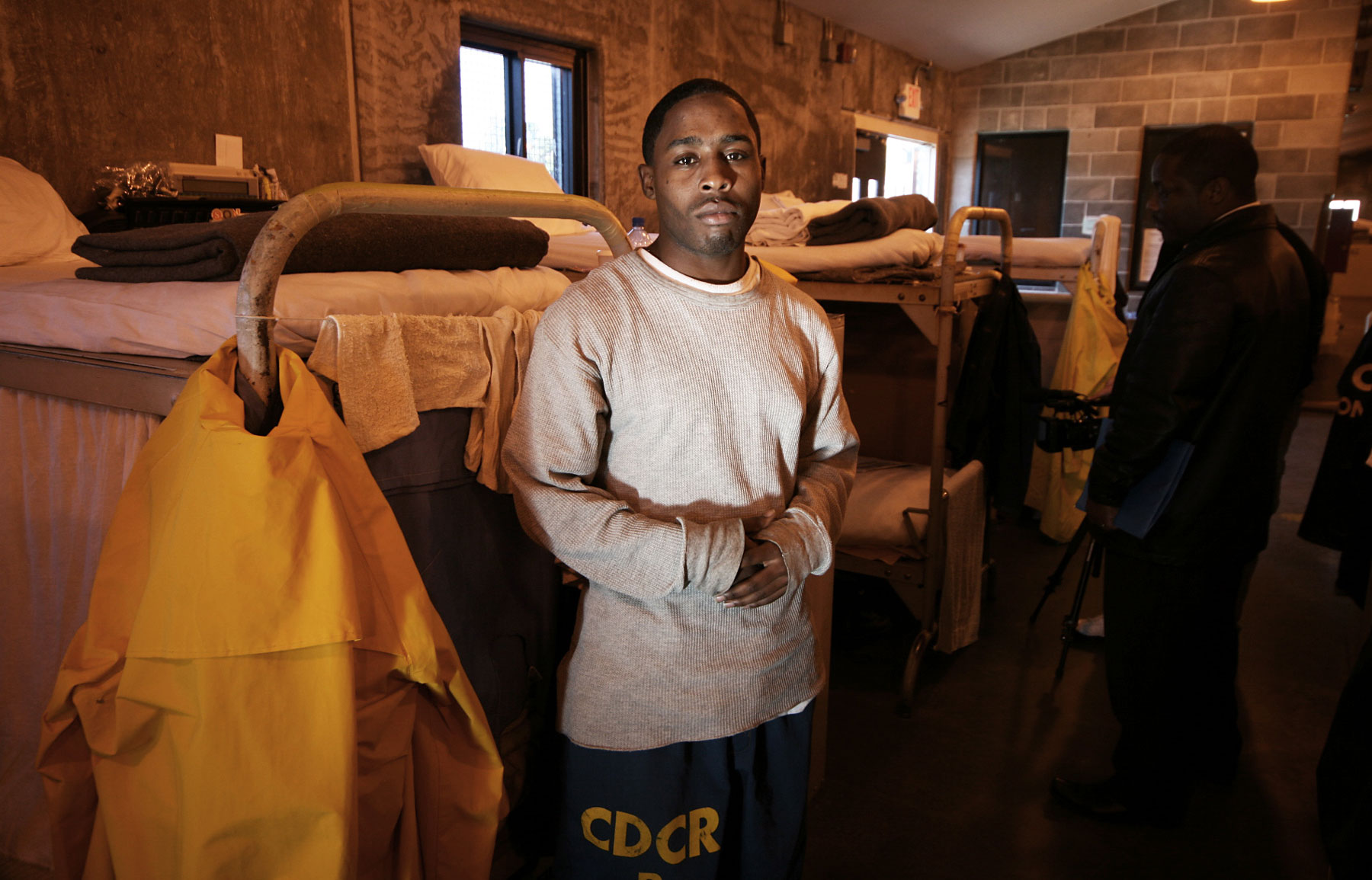 Photo taken in H-unit, San Quentin Prison