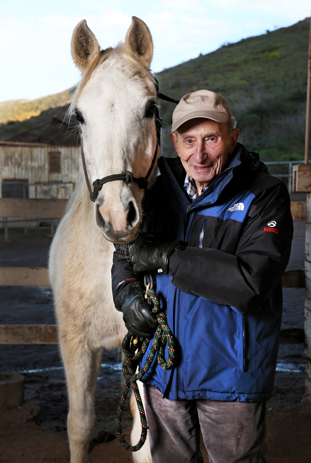 Photo of Walter Kissinger, Arabian horse breeder