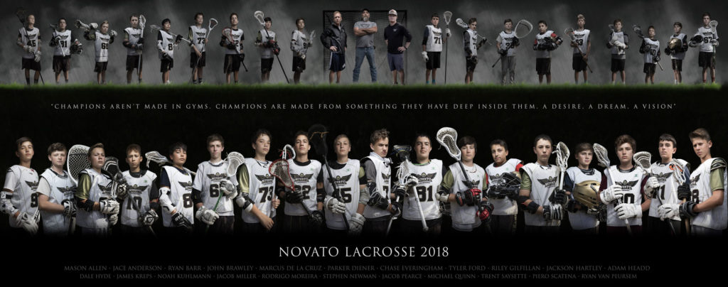 Sports photography composite