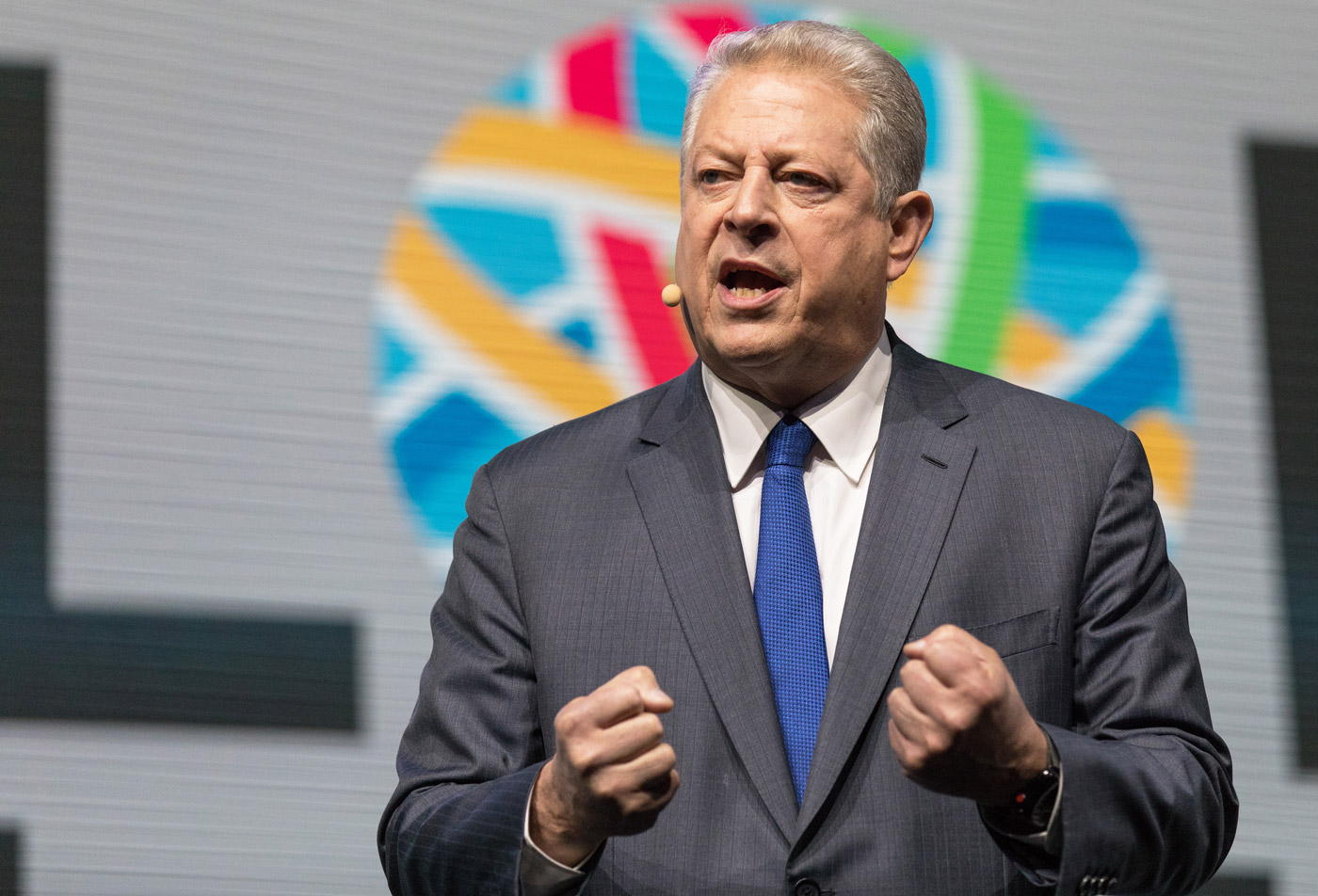 Al Gore at the San Francisco Moscone Convention Center Event Photography